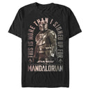 Men's Star Wars: The Mandalorian Shining Mando T-Shirt