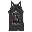 Women's Star Wars: The Mandalorian Shining Mando Racerback Tank Top