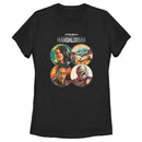 Women's Star Wars: The Mandalorian Character Frame T-Shirt