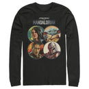 Men's Star Wars: The Mandalorian Character Frame Long Sleeve Shirt