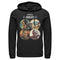 Men's Star Wars: The Mandalorian Character Frame Pull Over Hoodie