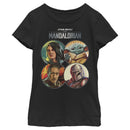 Girl's Star Wars: The Mandalorian Character Frame T-Shirt