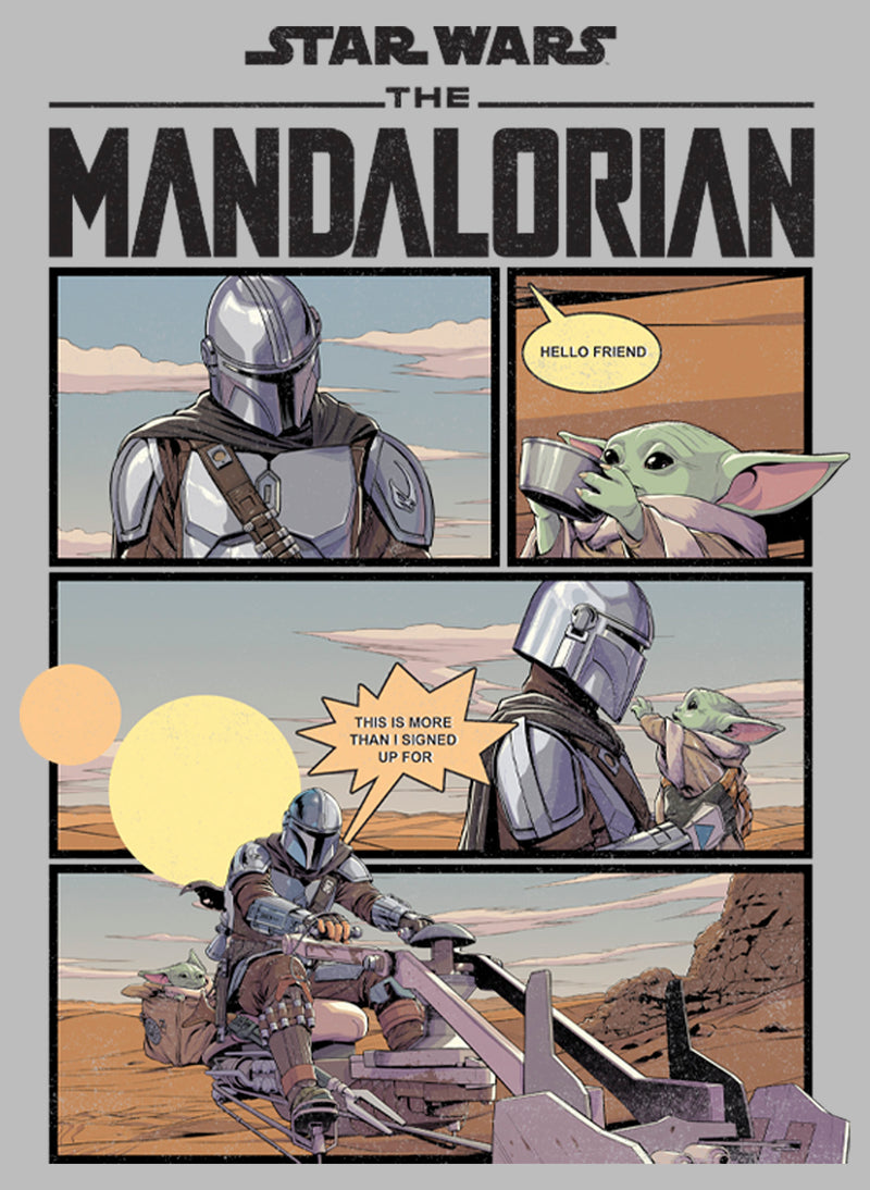 Men's Star Wars: The Mandalorian Rescue The Child T-Shirt