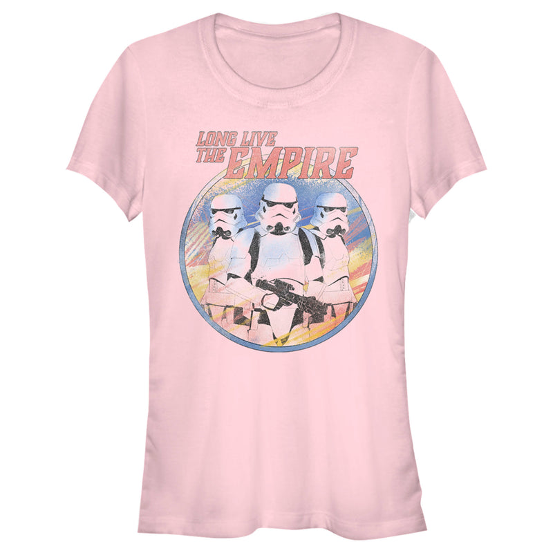 Junior's Star Wars: The Mandalorian Stormtroopers Long Live The Empire T-Shirt