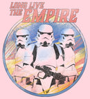 Junior's Star Wars: The Mandalorian Stormtroopers Long Live The Empire T-Shirt