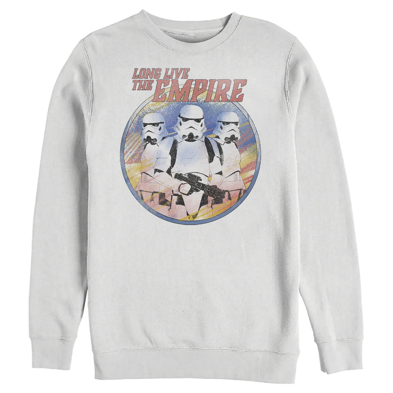 Men's Star Wars: The Mandalorian Stormtroopers Long Live The Empire Sweatshirt