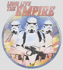 Women's Star Wars: The Mandalorian Stormtroopers Long Live The Empire Racerback Tank Top