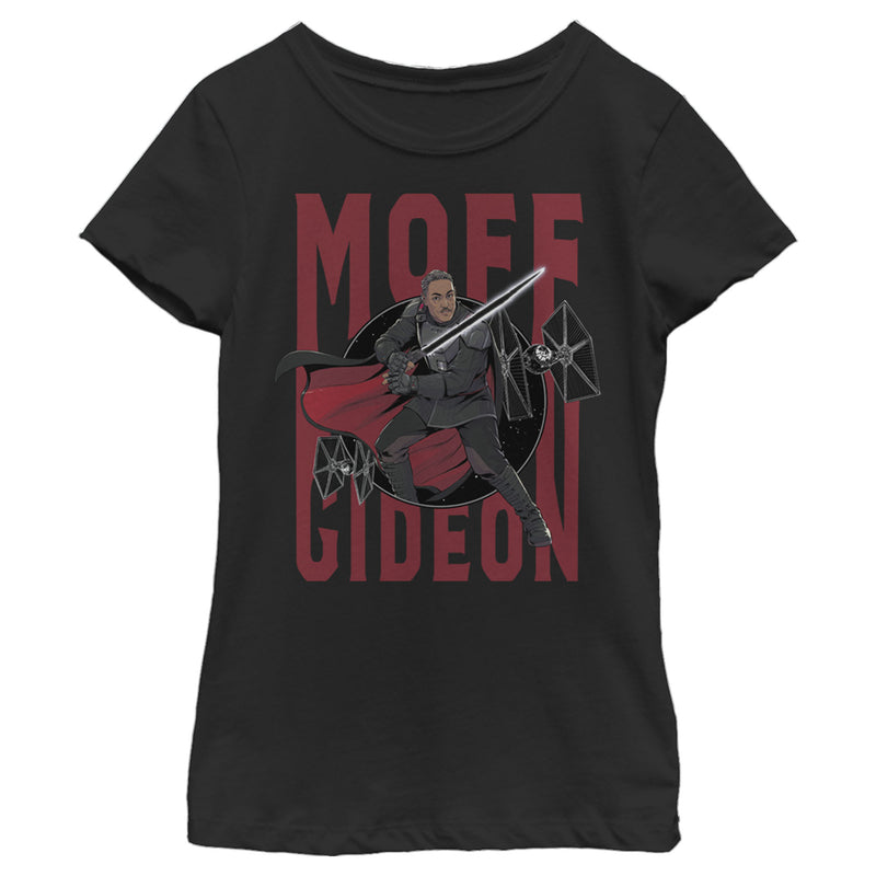 Girl's Star Wars: The Mandalorian Gideon Retrieve The Asset T-Shirt