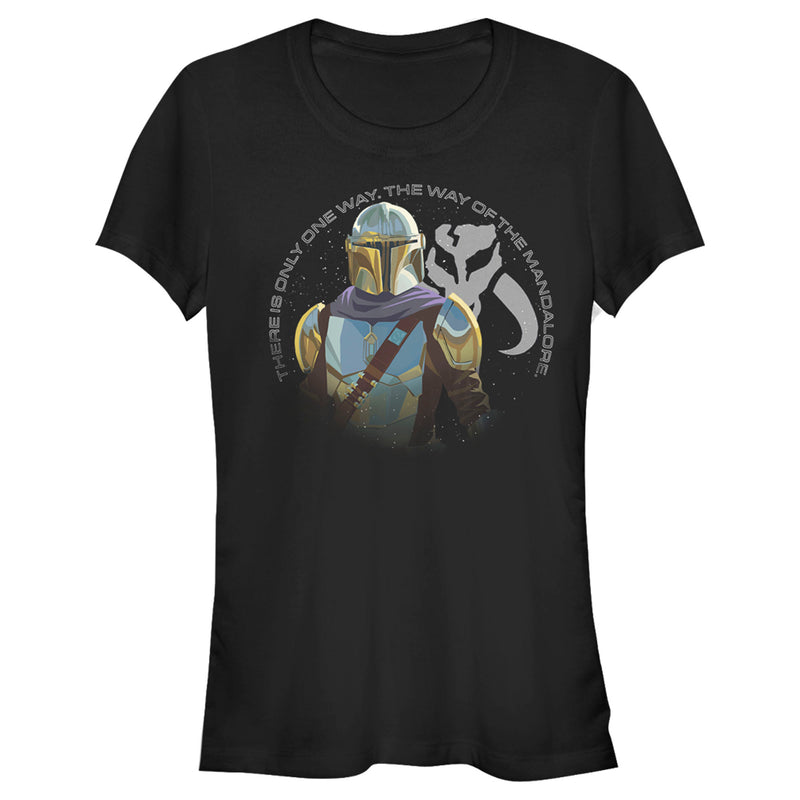 Junior's Star Wars: The Mandalorian Mandalore Way T-Shirt