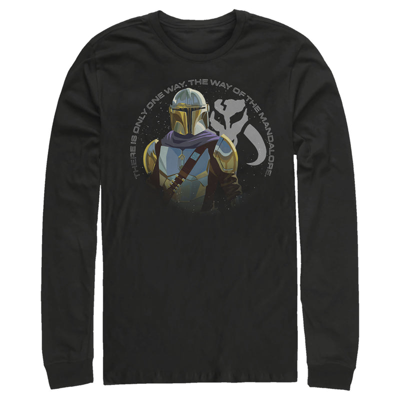 Men's Star Wars: The Mandalorian Mandalore Way Long Sleeve Shirt