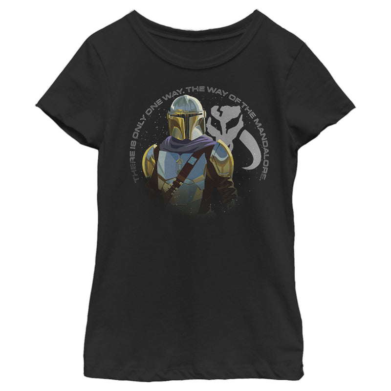 Girl's Star Wars: The Mandalorian Mandalore Way T-Shirt