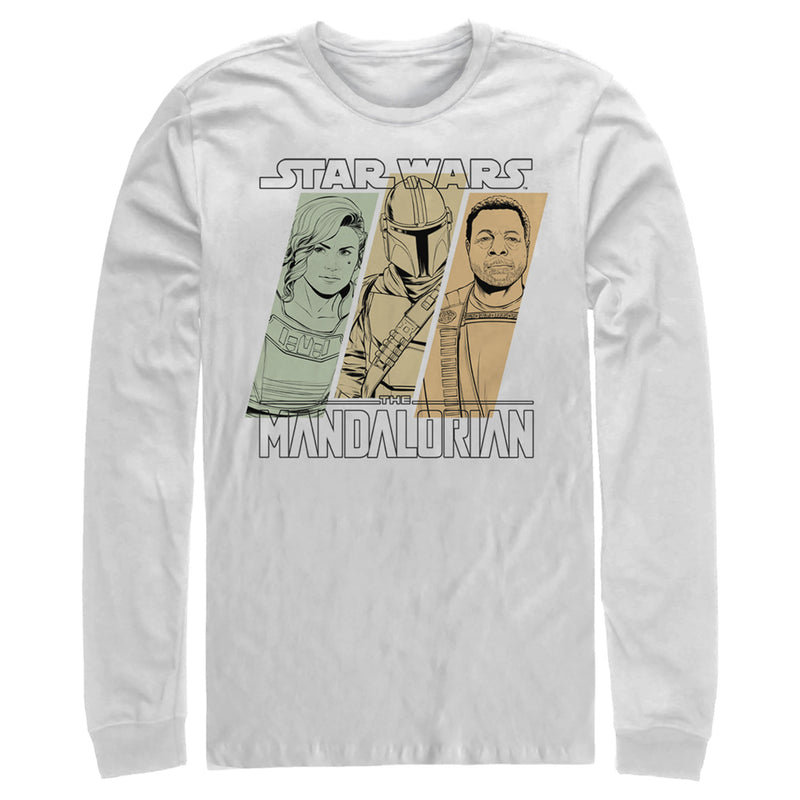 Men's Star Wars: The Mandalorian The Partnership Long Sleeve Shirt