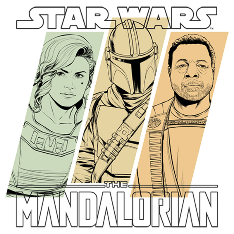 Men's Star Wars: The Mandalorian The Partnership Long Sleeve Shirt