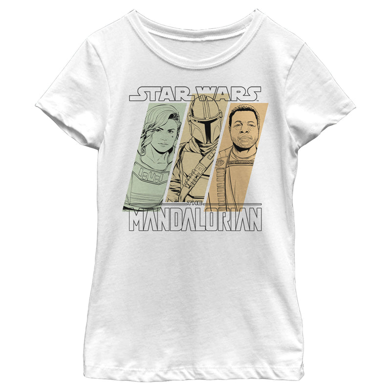 Girl's Star Wars: The Mandalorian The Partnership T-Shirt