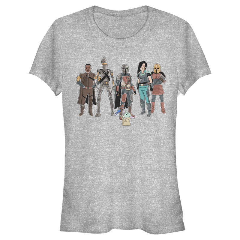 Junior's Star Wars: The Mandalorian Farewell on Nevarro T-Shirt