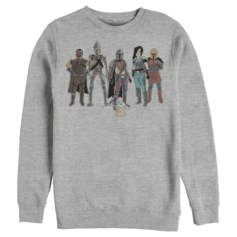 Men's Star Wars: The Mandalorian Farewell on Nevarro Sweatshirt