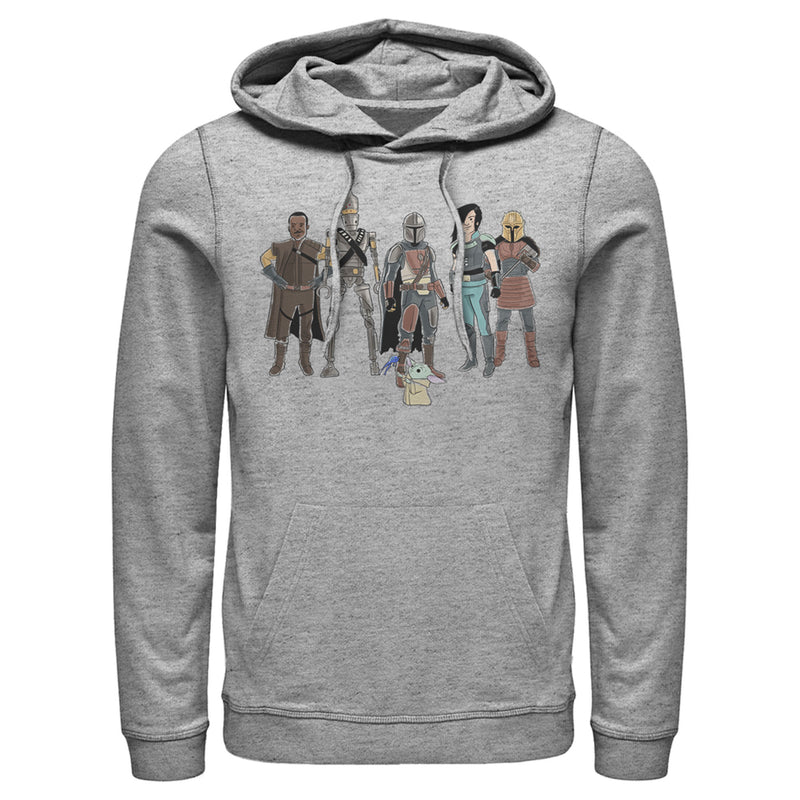 Men's Star Wars: The Mandalorian Farewell on Nevarro Pull Over Hoodie