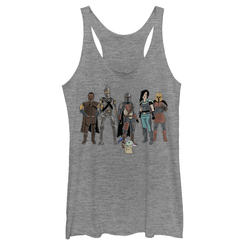 Women's Star Wars: The Mandalorian Farewell on Nevarro Racerback Tank Top