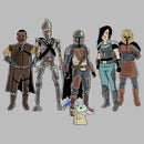 Girl's Star Wars: The Mandalorian Farewell on Nevarro T-Shirt