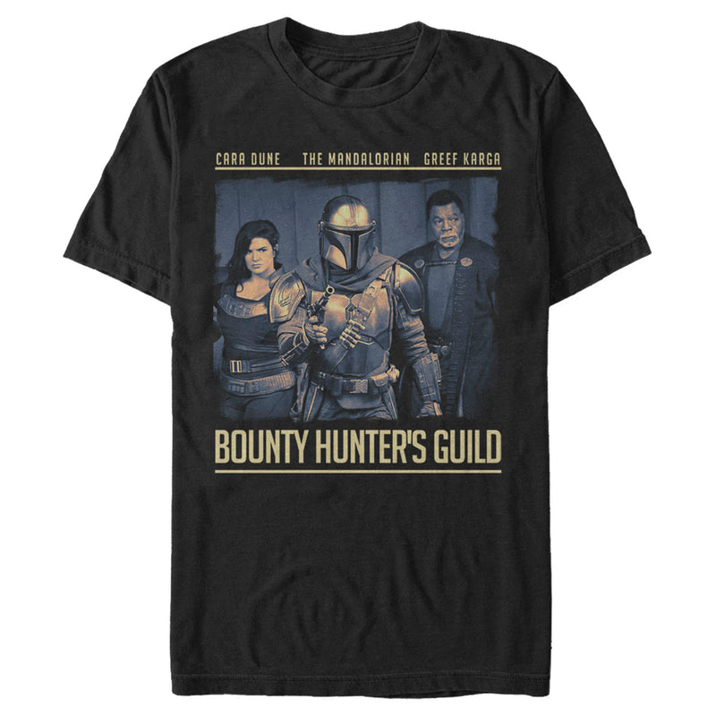 Men's Star Wars: The Mandalorian Bounty Hunter's Guild T-Shirt