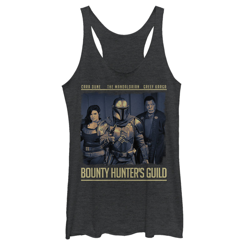 Women's Star Wars: The Mandalorian Bounty Hunter's Guild Racerback Tank Top