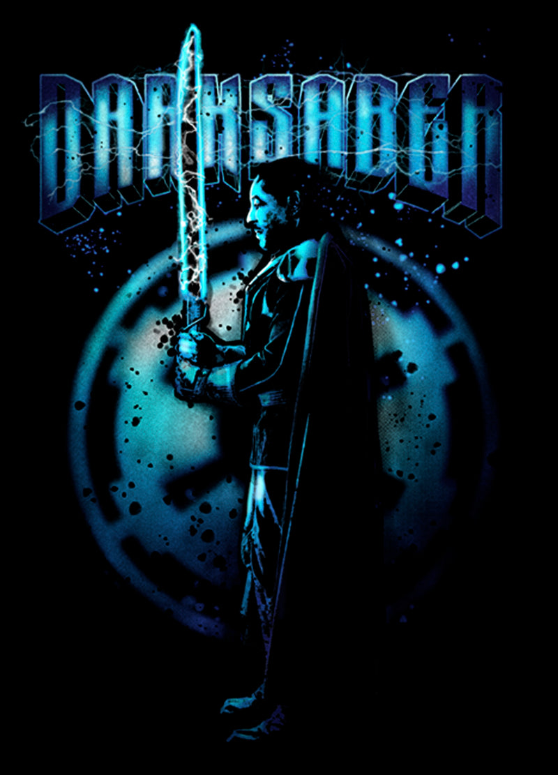 Boy's Star Wars: The Mandalorian Wielding the Darksaber T-Shirt