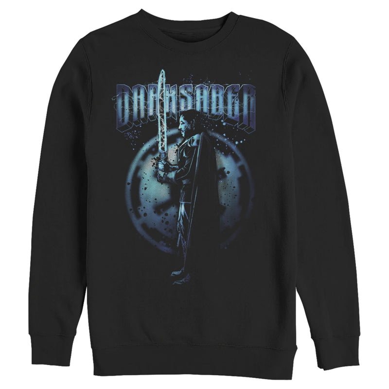 Men's Star Wars: The Mandalorian Wielding the Darksaber Sweatshirt