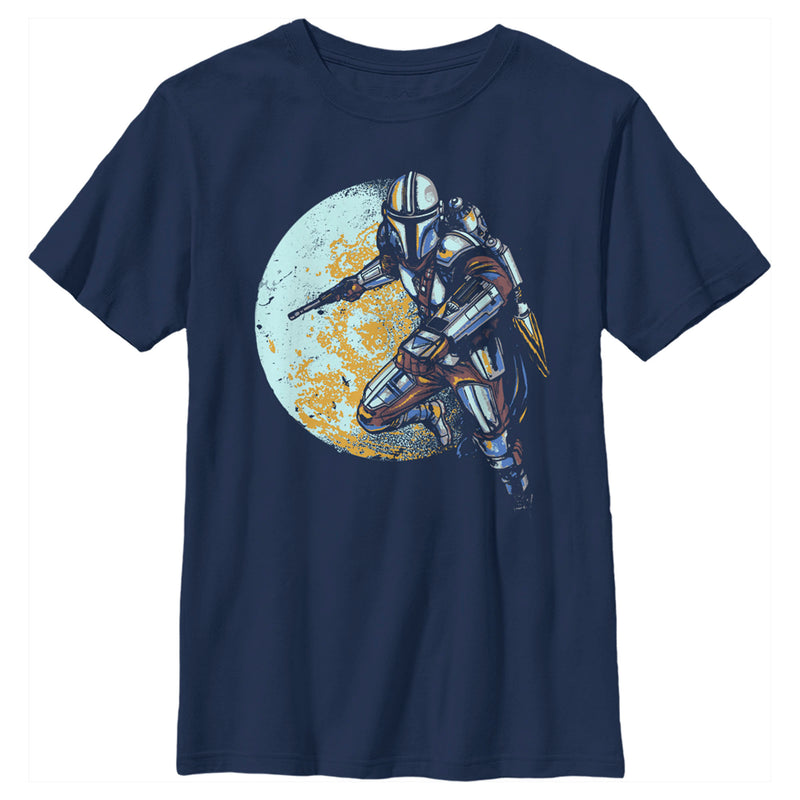 Boy's Star Wars: The Mandalorian Mandalore's Moon T-Shirt