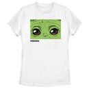 Women's Star Wars: The Mandalorian The Child Hypnotic Eyes T-Shirt