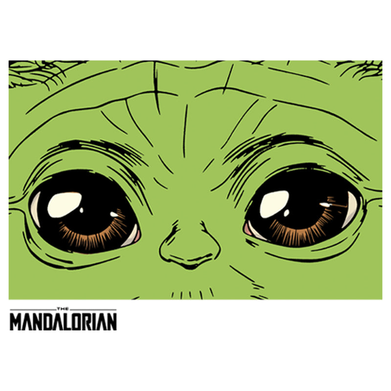 Girl's Star Wars: The Mandalorian The Child Hypnotic Eyes T-Shirt