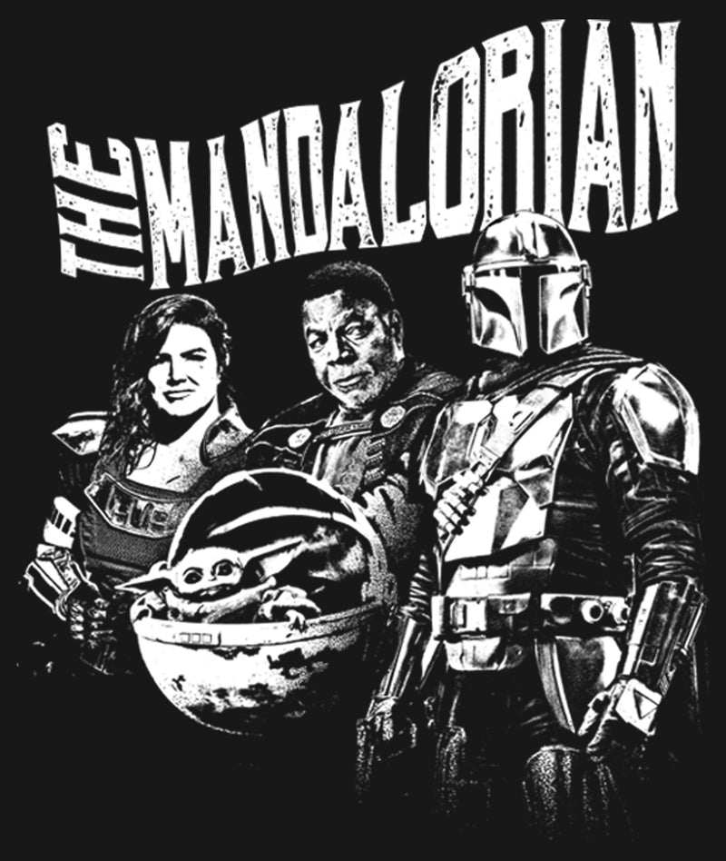 Men's Star Wars: The Mandalorian Guild on Assignment Long Sleeve Shirt