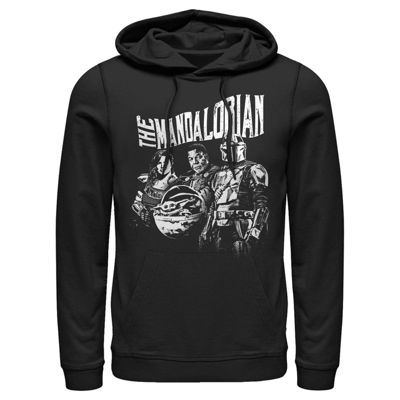 Men's Star Wars: The Mandalorian Guild on Assignment Pull Over Hoodie