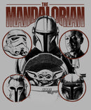 Men's Star Wars: The Mandalorian Odds-on Favorite Pull Over Hoodie