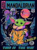 Junior's Star Wars: The Mandalorian 12 Cents Retro Comic T-Shirt