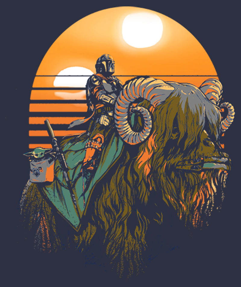 Women's Star Wars: The Mandalorian Bantha Riders T-Shirt