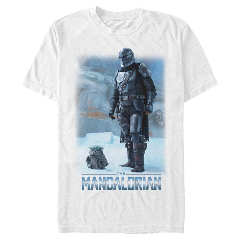 Men's Star Wars: The Mandalorian Into the Ice Cave T-Shirt