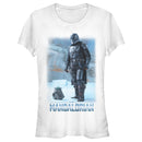 Junior's Star Wars: The Mandalorian Into the Ice Cave T-Shirt