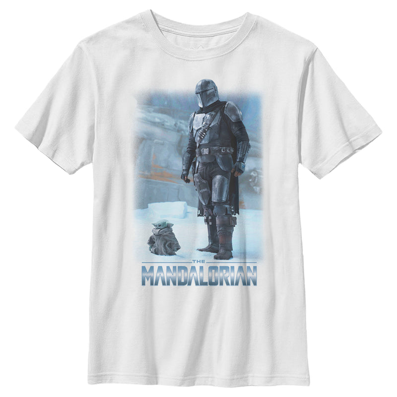 Boy's Star Wars: The Mandalorian Into the Ice Cave T-Shirt