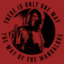 Women's Star Wars: The Mandalorian Only One Way T-Shirt