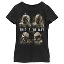 Girl's Star Wars: The Mandalorian Stronger Together T-Shirt