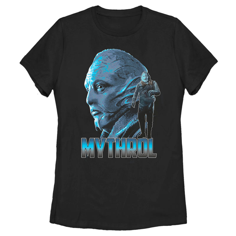 Women's Star Wars: The Mandalorian Mythrol Portrait T-Shirt