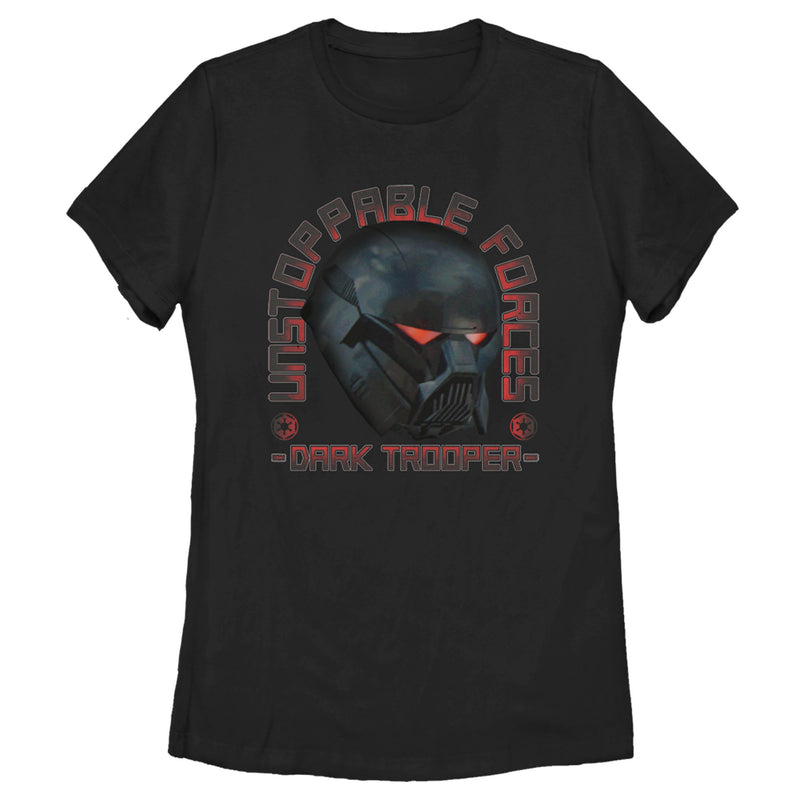 Women's Star Wars: The Mandalorian Dark Trooper Unstoppable Forces T-Shirt