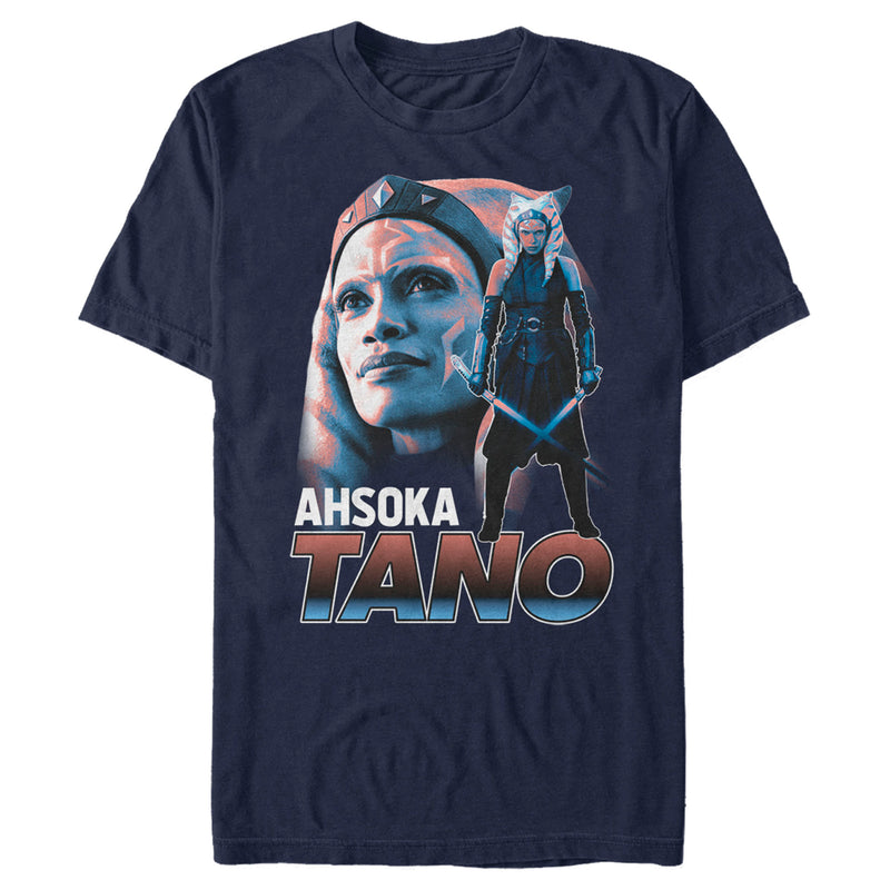 Men's Star Wars: The Mandalorian Ahsoka Tano Portrait T-Shirt