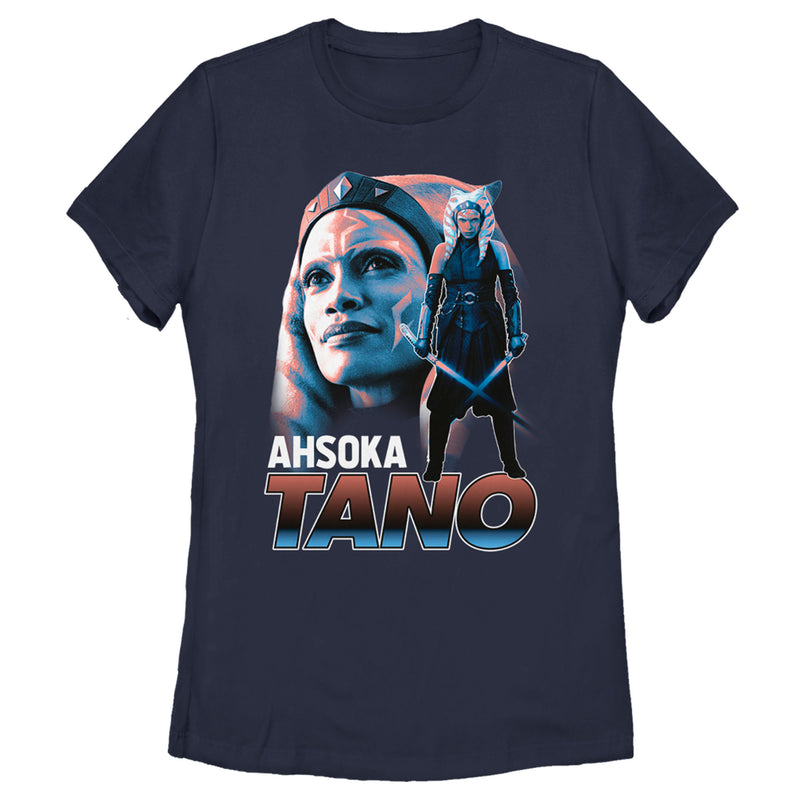 Women's Star Wars: The Mandalorian Ahsoka Tano Portrait T-Shirt
