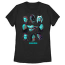 Women's Star Wars: The Mandalorian Character Wheel T-Shirt