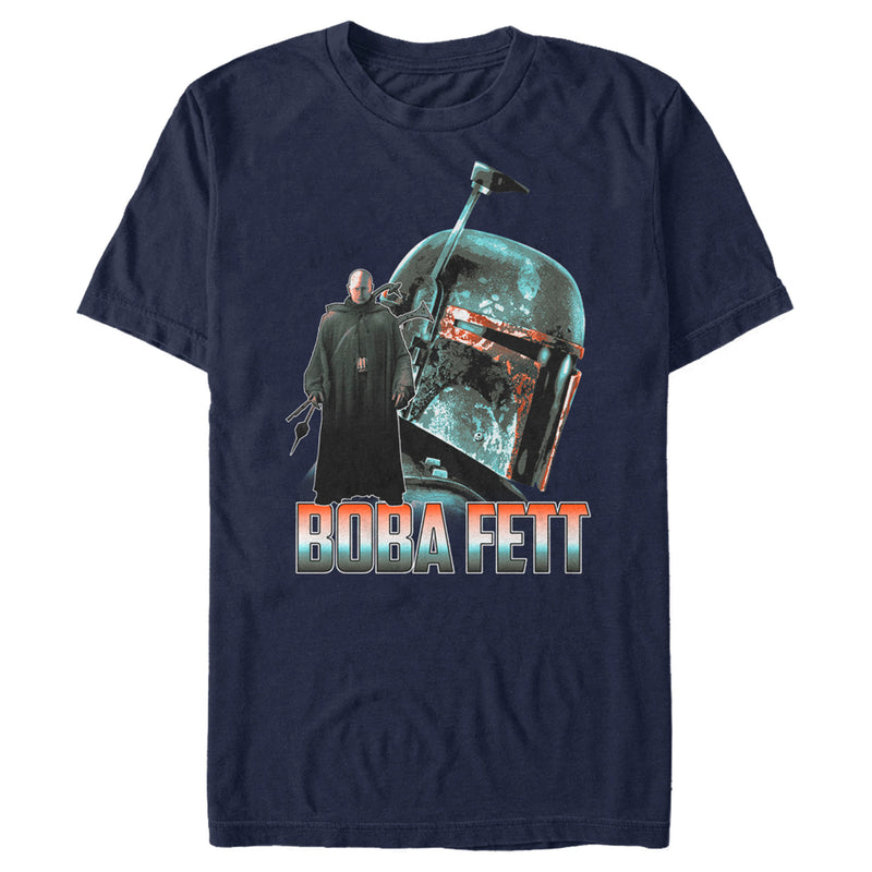 Men's Star Wars: The Mandalorian Boba Fett Portrait T-Shirt