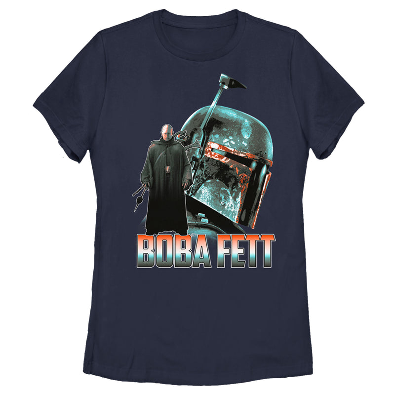 Women's Star Wars: The Mandalorian Boba Fett Portrait T-Shirt
