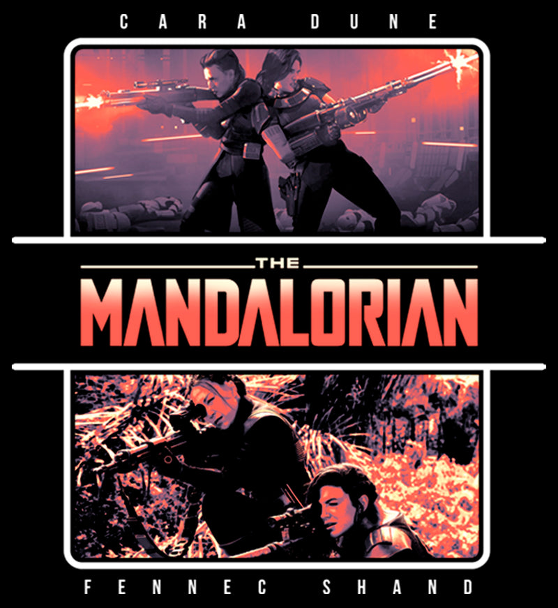 Men's Star Wars: The Mandalorian Female Duo T-Shirt