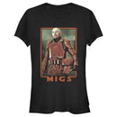 Junior's Star Wars: The Mandalorian Migs Rustic Portrait T-Shirt