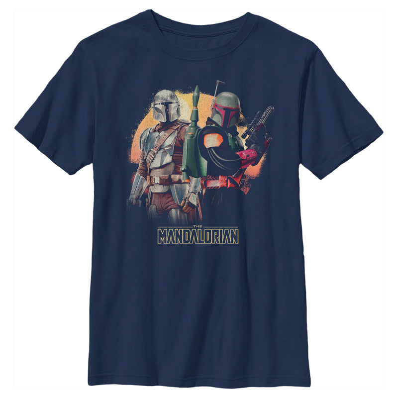 Boy's Star Wars: The Mandalorian Boba Fett Honor the Deal T-Shirt